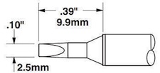Solder Tip, Smart Heat PowerTips, STTC-536Metcal  